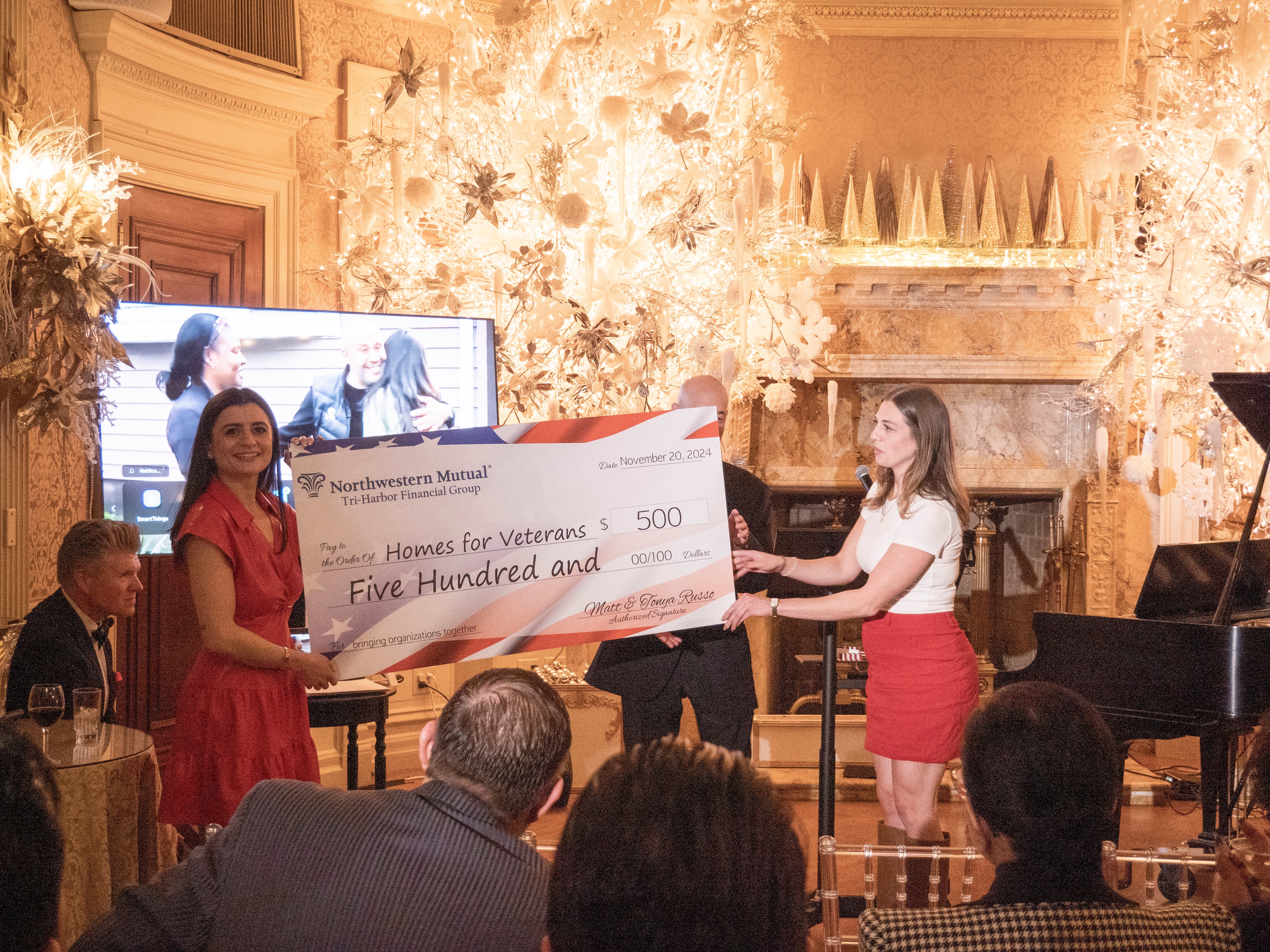 11.11.2025 — Veterans Day Reception Sponsored by Northwest Mutual Tri-Harbor Financial