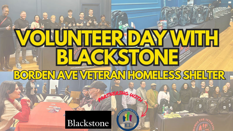 PARTNERING WITH BLACKSTONE AND BLACKSTONE CHARITABLE TO BRING JOY TO HOMELESS VETERANS ON VETERANS DAY