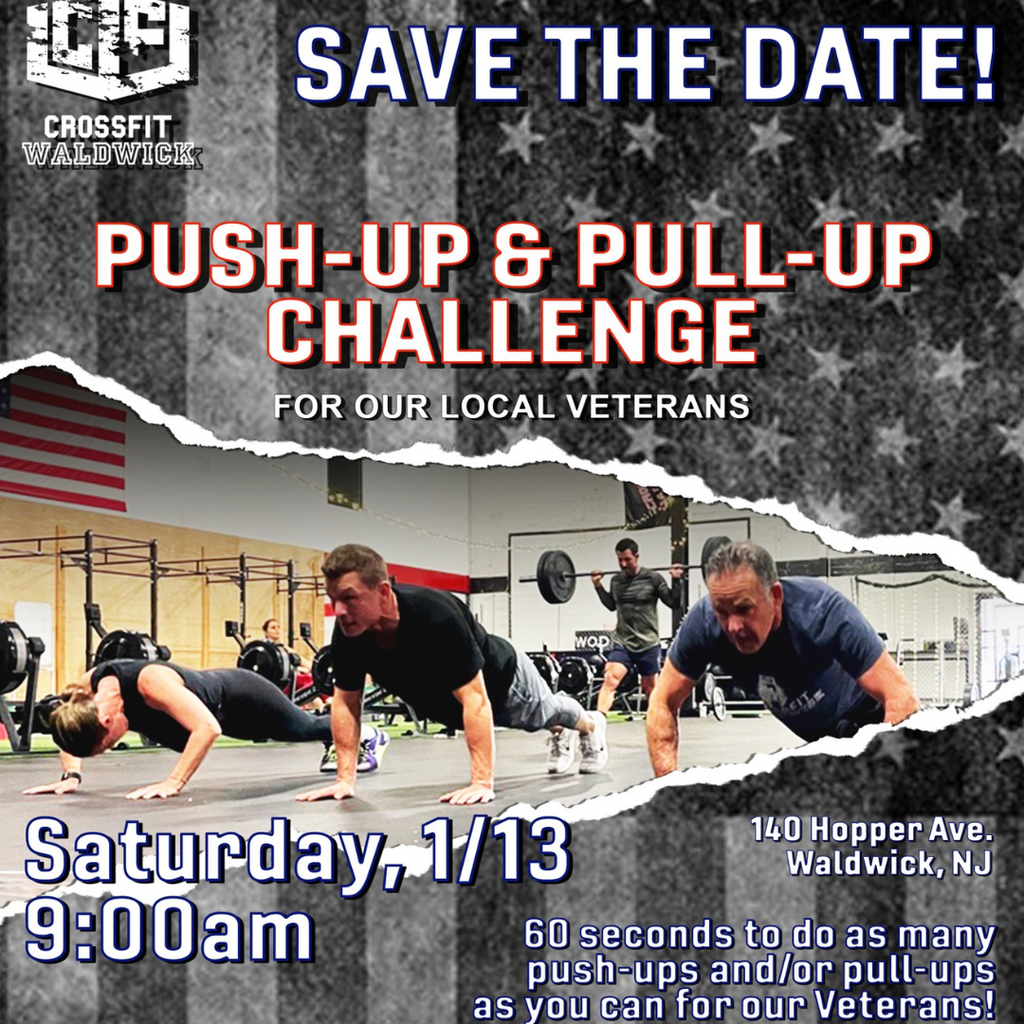 1/13/24 PushUp & PullUp Contest at Crossfit Waldwick Homes for