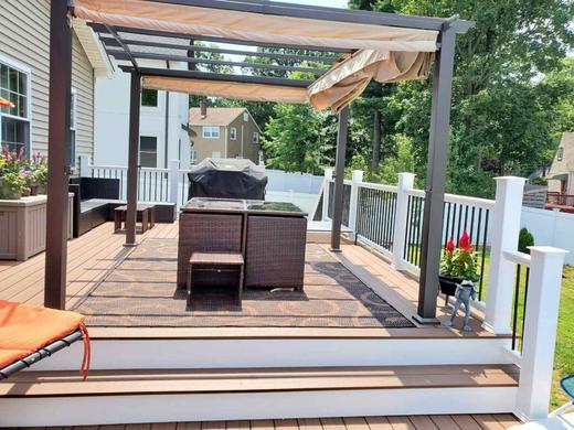 Barrier – Free Deck for Disabled Army Veteran and His Family