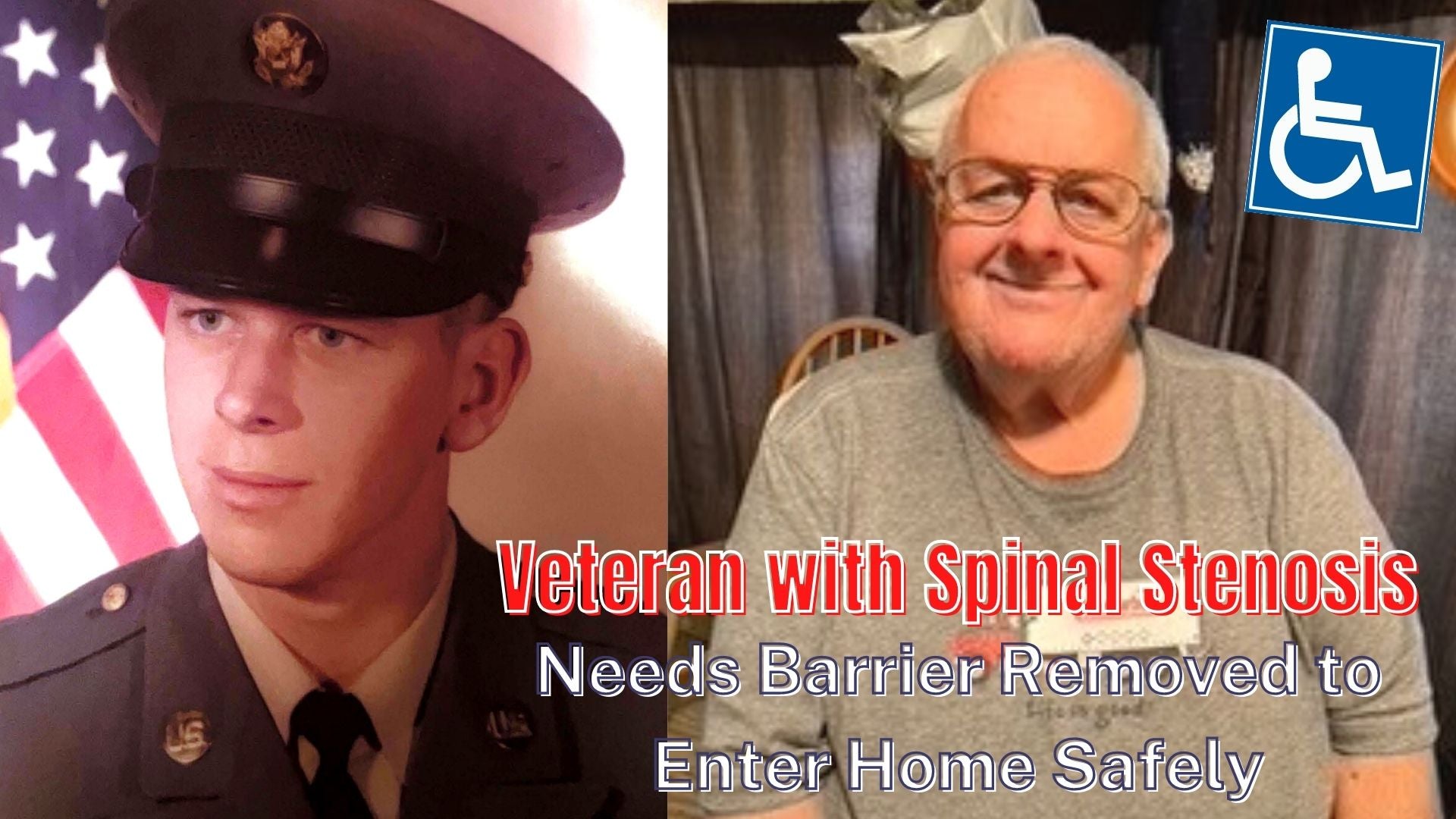 Veteran with Spinal Stenosis Needs Ramp